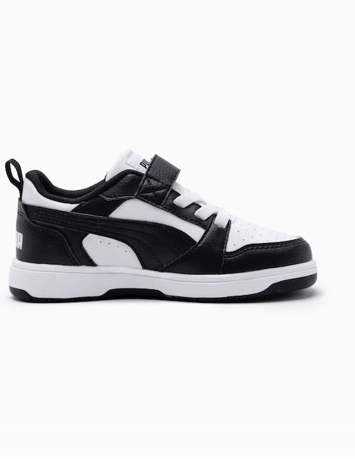 Tenis para niño Rebound V6 Lo Ac+ Ps