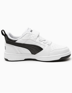 Tenis Puma Para Niño Rebound V6 Lo AC+PS