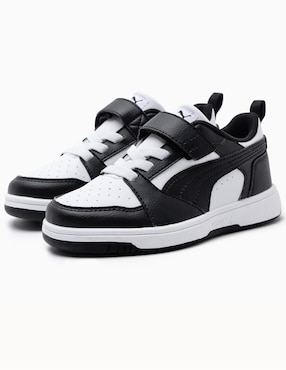 Tenis para niño Rebound V6 Lo Ac+ Ps
