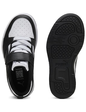 Tenis para niño Rebound V6 Lo Ac+ Ps